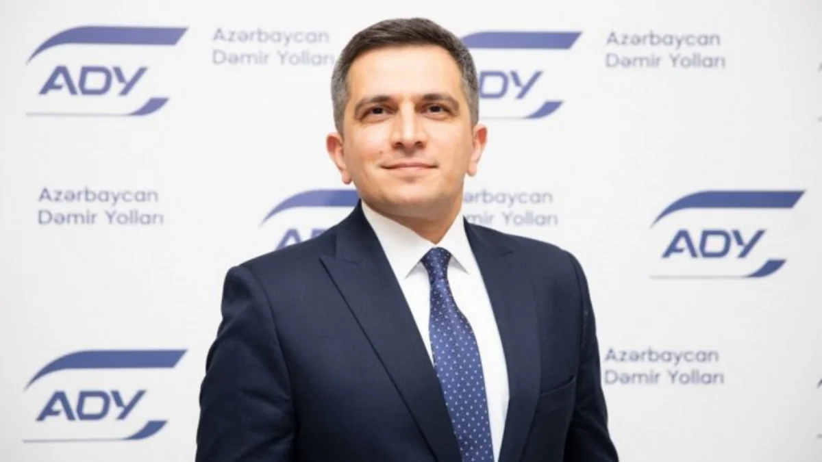 ADY sədrinin müavini: Gəncə-Mingəçevir-Ağstafa marşrutun açılışı dəmir yolları üçün əlamətdar hadisədir