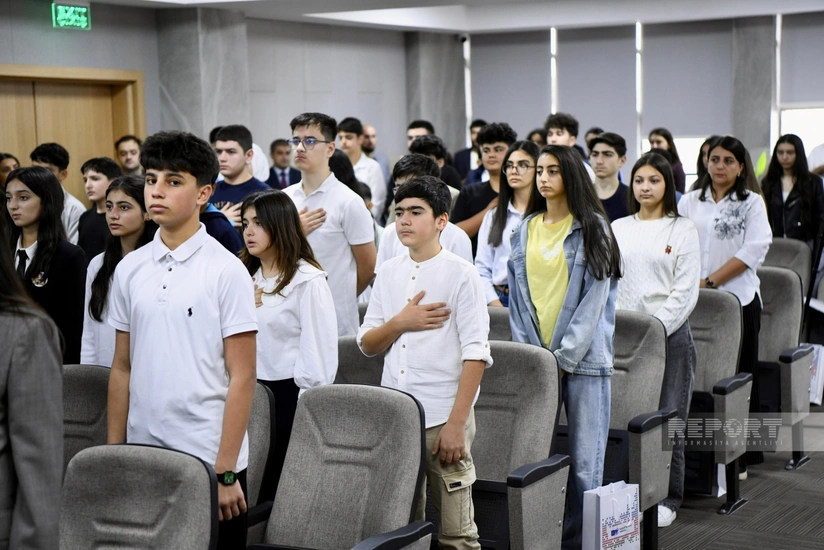 DİM-də Vətən müharibəsi şəhidlərinin məktəbli övladlarının iştirakı ilə görüş keçirilib