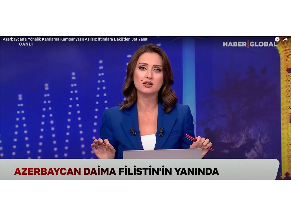 Haber Global: Ilham Aliyev always clearly states his position on Palestinian issue
