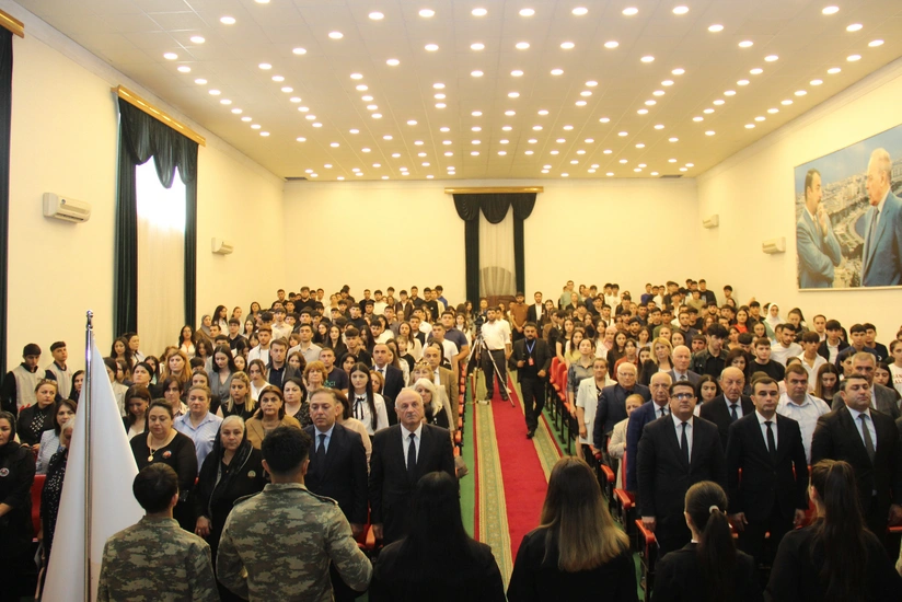Mingəçevir Dövlət Universitetində Anım Gününə həsr olunmuş ədəbi-bədii tədbir keçirilib