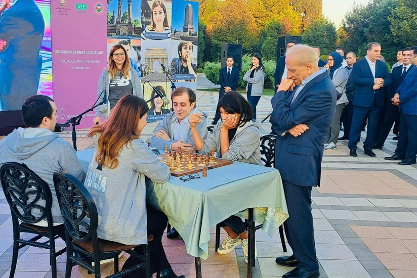 Gəncənin şahmat ulduzları adlanan yoldaşlıq matçı təşkil edilib