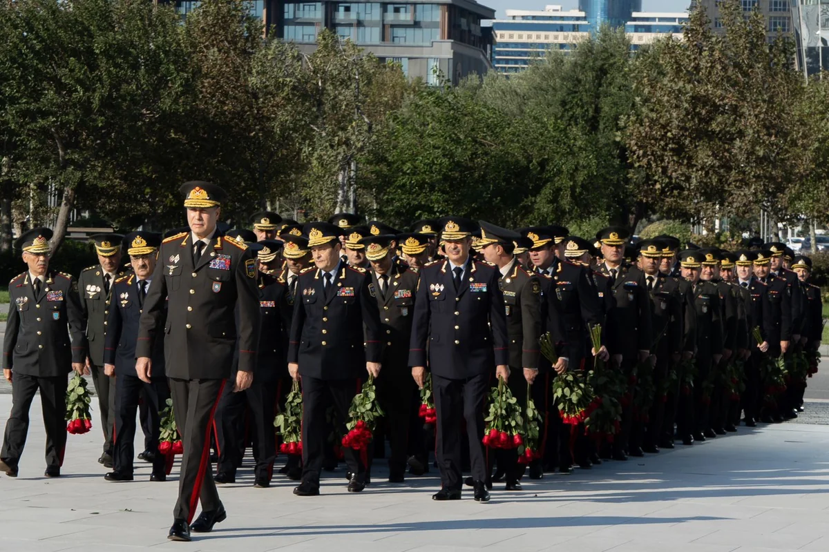 DİN-in şəxsi heyəti  Anım günü ilə bağlı Zəfər parkını ziyarət edib