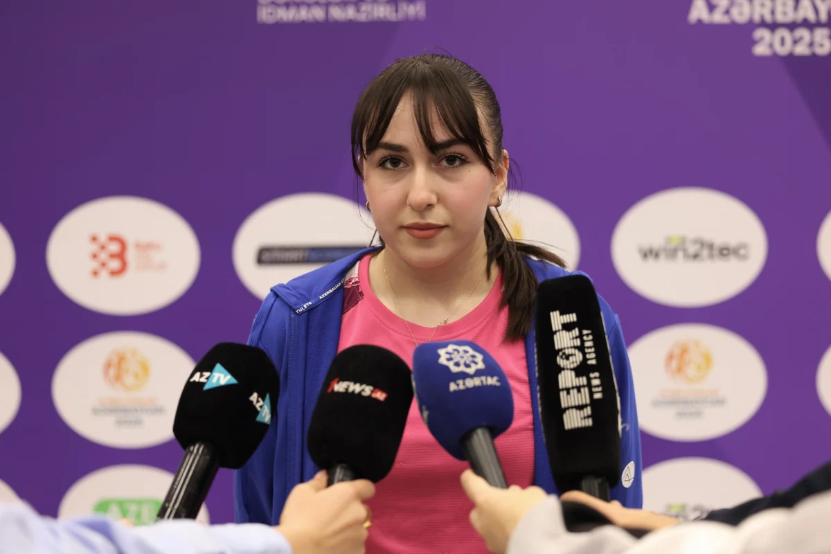 Azərbaycanın stolüstü tennisçisi: III MDB Oyunlarında qızıl medal qazanacağıma inanıram