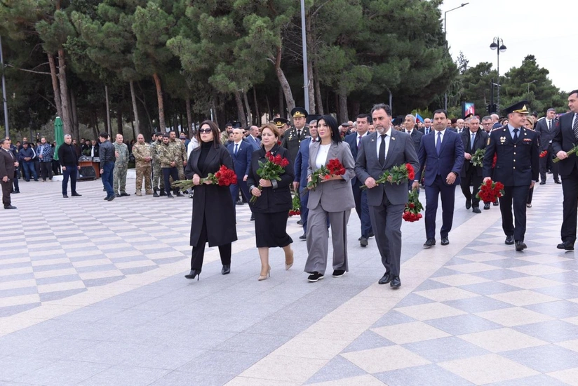Vətən müharibəsi şəhidlərinin xatirəsi Sumqayıtda anılıb