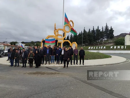 Xankəndi şəhəri, Ağdərə və Xocalı rayonlarında şəhidlərin xatirəsi anılıb
