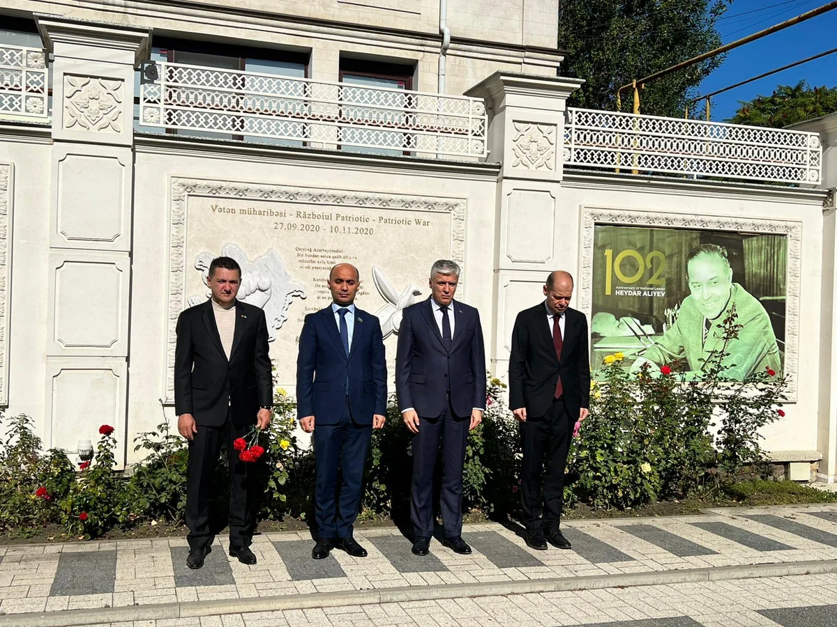 Azərbaycanın Moldovadakı səfirliyində Vətən müharibəsi şəhidlərinin xatirəsi anılıb