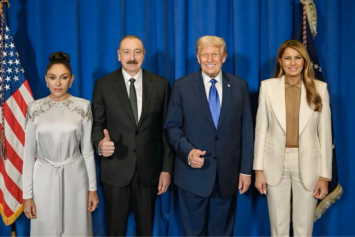 President Ilham Aliyev and First Lady Mehriban Aliyeva attend official reception on 80th session of UN General Assembly
