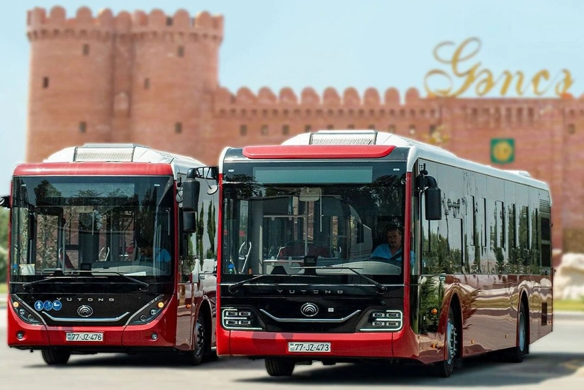 Gəncədə 22 avtobus marşrutu fəaliyyətə başlayır