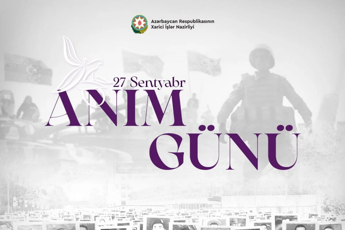Xarici İşlər Nazirliyi Anım Günü ilə əlaqədar videoçarx paylaşıb