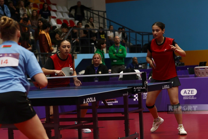 III MDB Oyunları: Azərbaycanın stolüstü tennisçiləri yarımfinalda məğlub olub