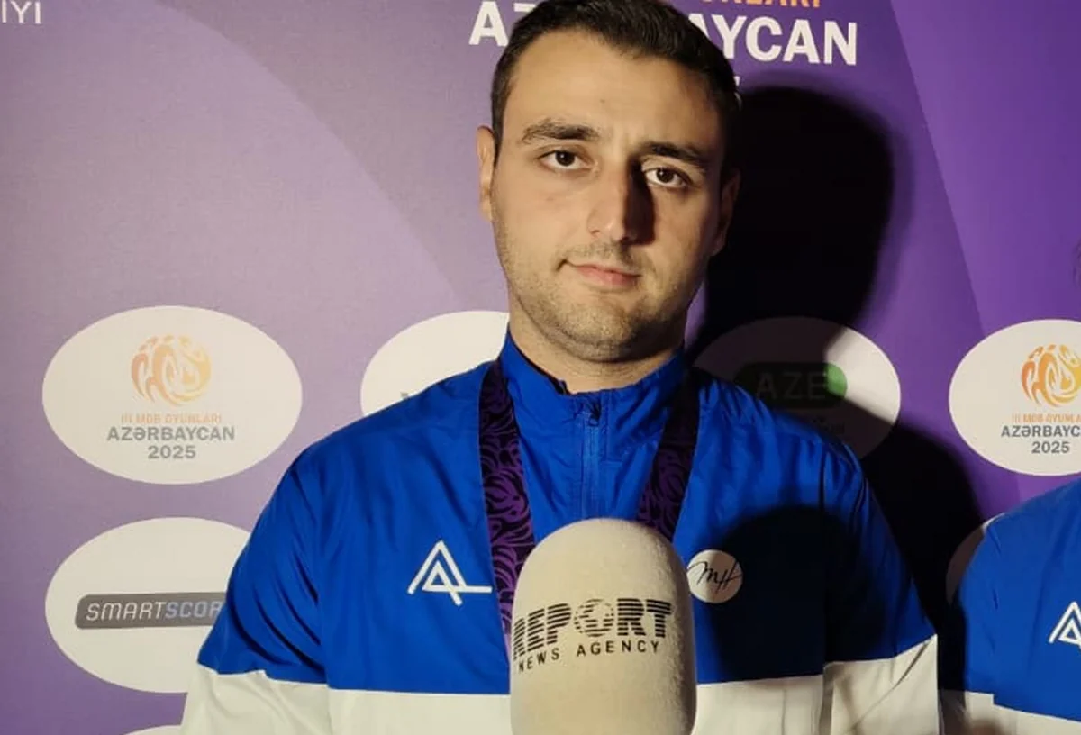 III MDB Oyunlarının bürünc medalçısı: Bayrağımızı digər medalçılar sırasında dalğalandırmaq şərəfdir