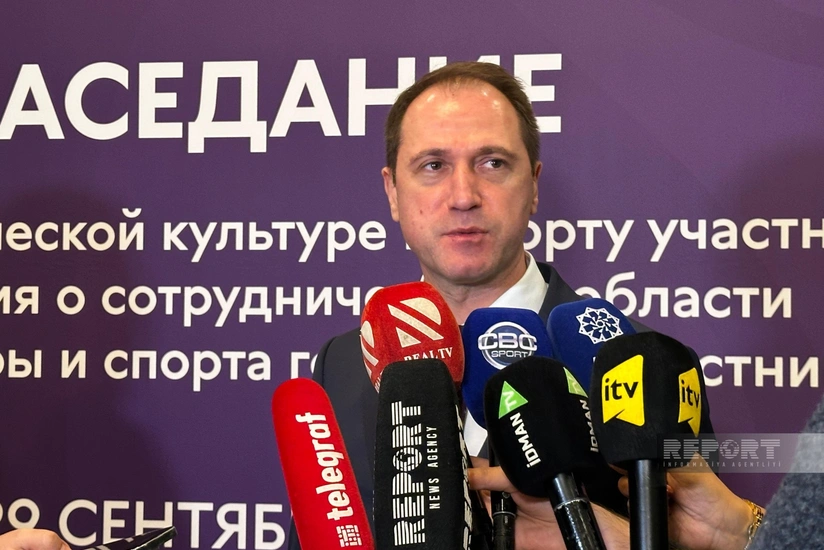 Rusiya idman nazirinin müavini: Məqsədimiz III MDB Oyunlarının keçirildiyi bütün şəhərləri ziyarət etməkdir