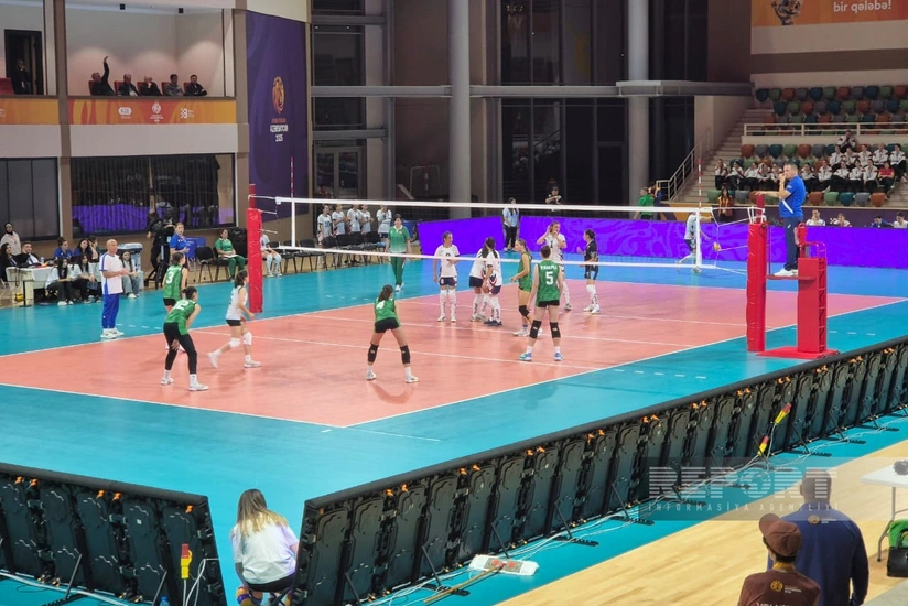 Azərbaycanın voleybol millisi III MDB Oyunlarına qələbə ilə başlayıb