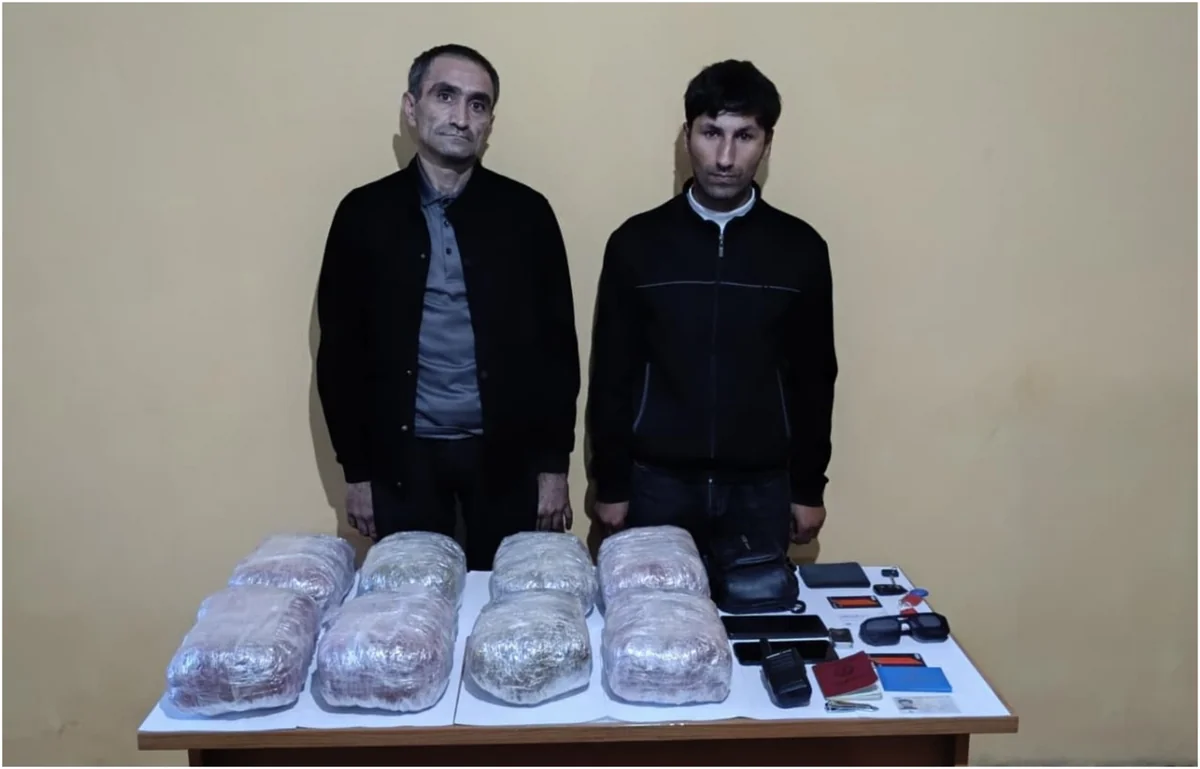 ГПС пресекла попытку контрабанды 8 кг наркотиков из Ирана