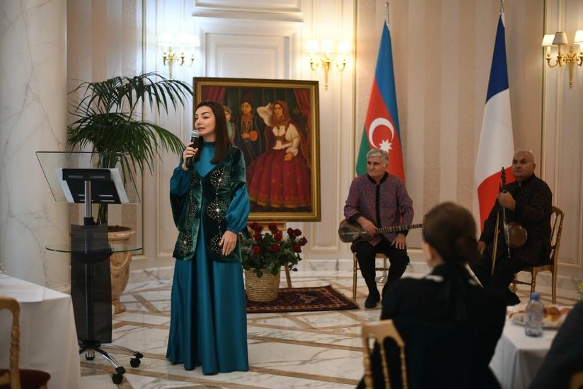 Parisdə Xurşidbanu Natəvana həsr olunmuş ədəbi-musiqili tədbir keçirilib