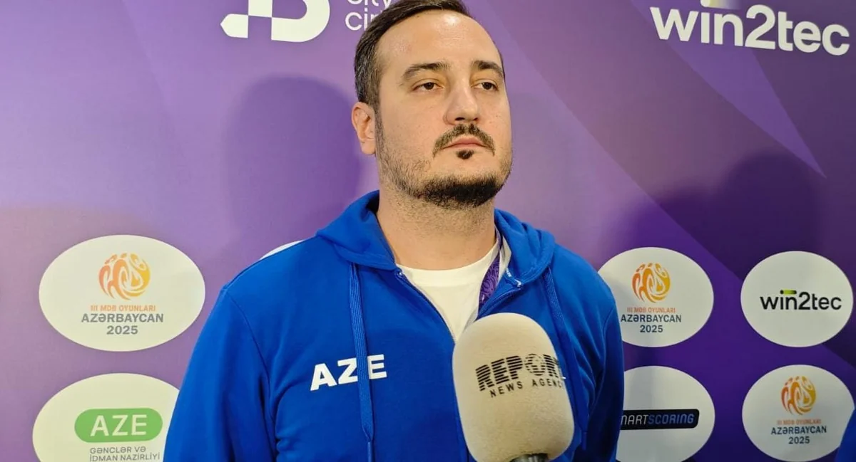 Azərbaycan millisinin məşqçisi: Sevindirici haldır ki, doğma torpaqda himnimiz səsləndi