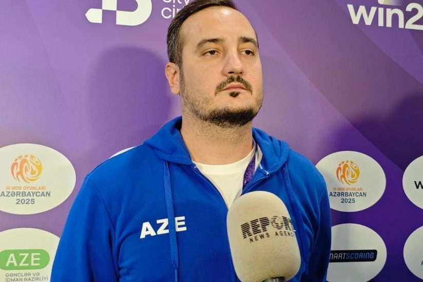 Azərbaycan millisinin məşqçisi: Sevindirici haldır ki, doğma torpaqda himnimiz səsləndi