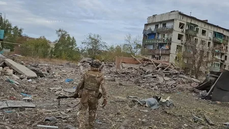 Rusiyanın bombaladığı Donetsk vilayətinin Konstatinovka şəhərindən - FOTOREPORTAJ
