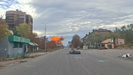 Rusiyanın bombaladığı Donetsk vilayətinin Konstatinovka şəhərindən - FOTOREPORTAJ