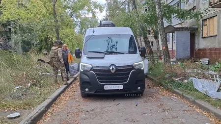 Rusiyanın bombaladığı Donetsk vilayətinin Konstatinovka şəhərindən - FOTOREPORTAJ