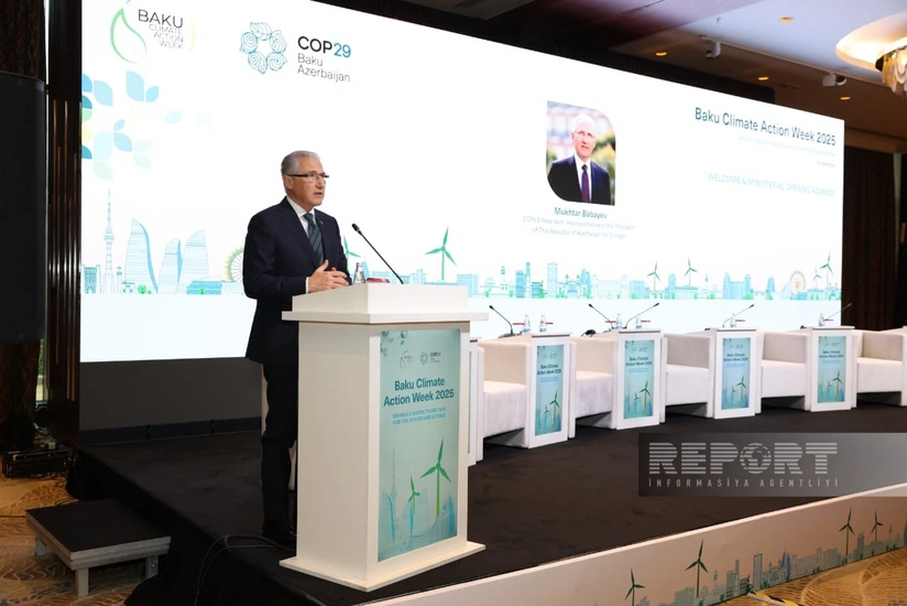 Muxtar Babayev: Azərbaycanın yeni iqlim planları var