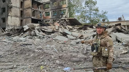 Rusiyanın bombaladığı Donetsk vilayətinin Konstatinovka şəhərindən - FOTOREPORTAJ