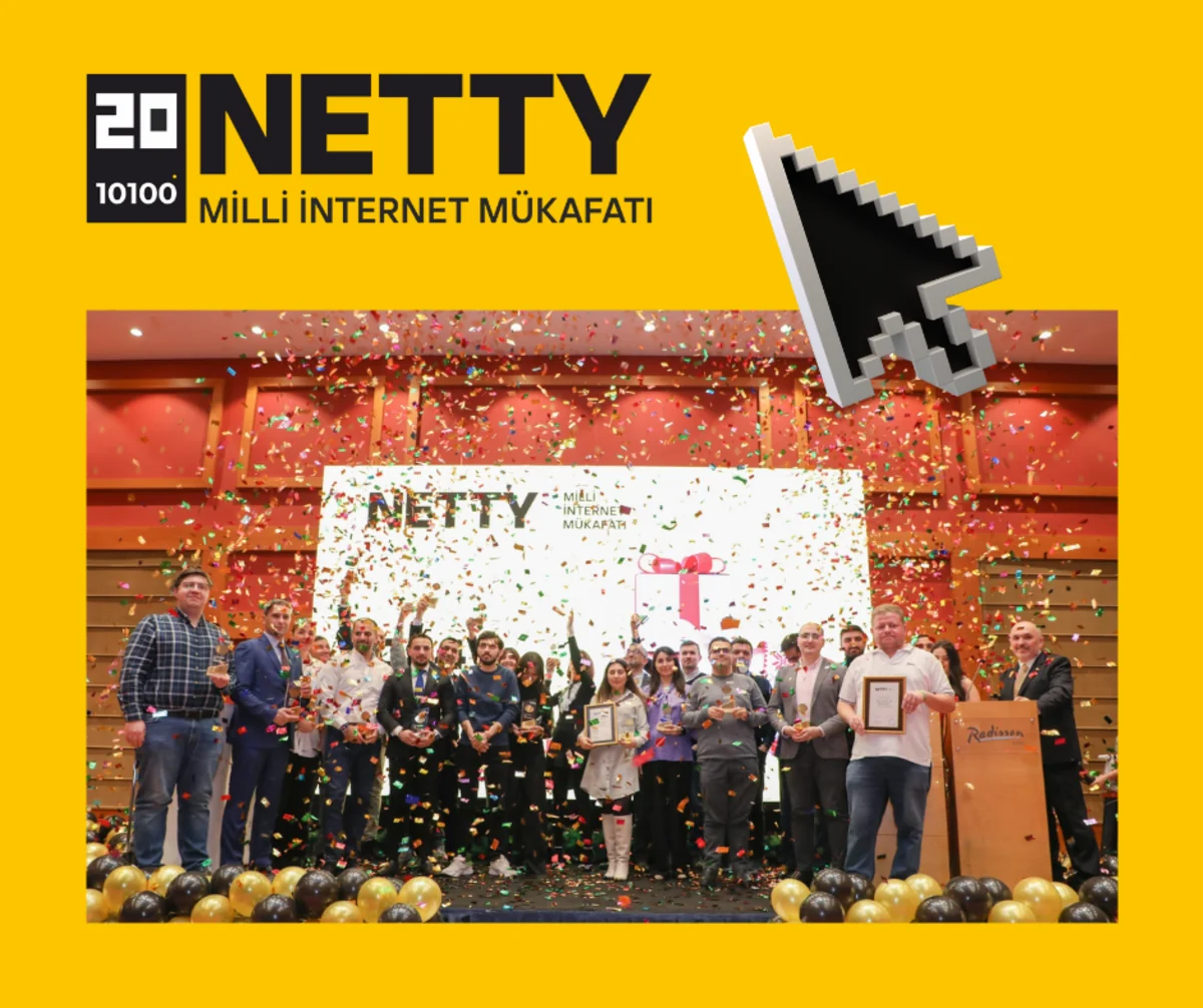 Azərbaycanın 20-ci Milli İnternet Mükafatı NETTY2025 üçün qeydəalınma başlayıb
