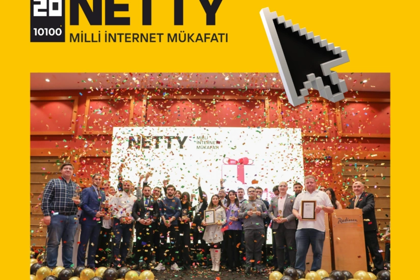 Azərbaycanın 20-ci Milli İnternet Mükafatı NETTY2025 üçün qeydəalınma başlayıb