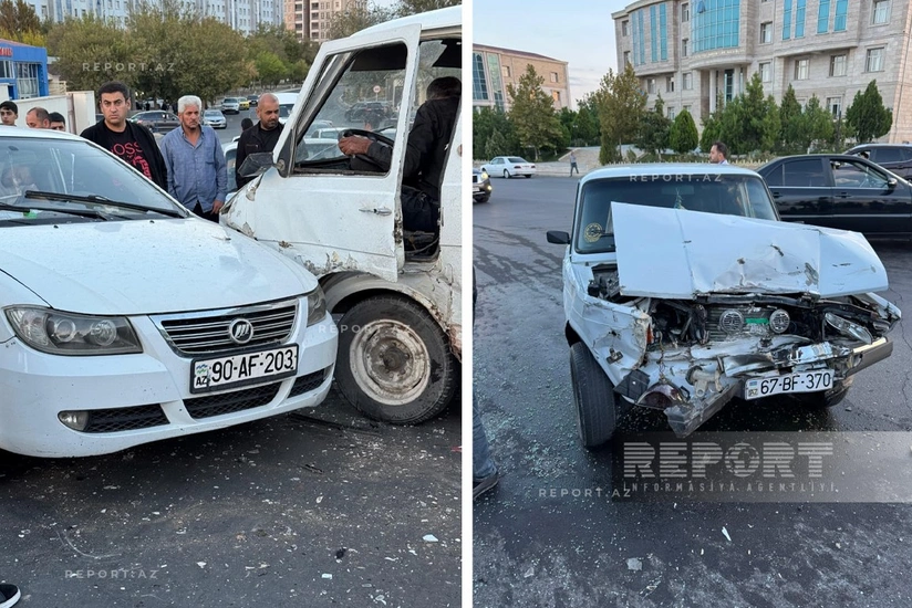 Naxçıvanda dörd avtomobil toqquşub, dörd nəfər xəsarət alıb