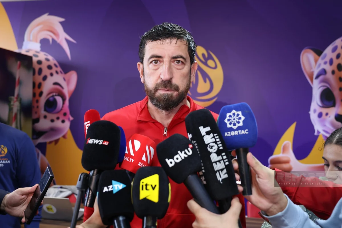 Azərbaycan millisinin baş məşqçisi: Fürsətlərdən istifadə etsəydik, hesab daha böyük olardı