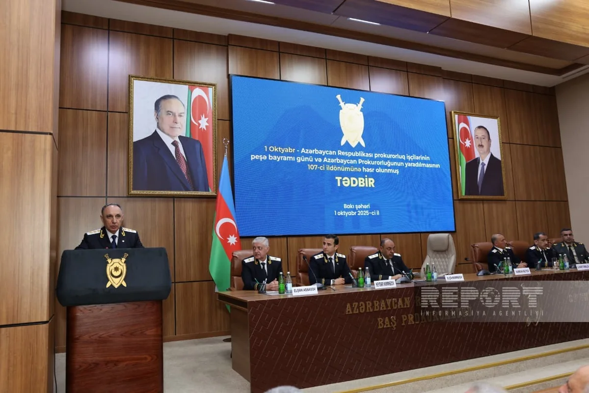Baş prokuror: Azərbaycanda cəza siyasətinin humanistləşdirilməsi ilə bağlı daim islahatlar aparılır