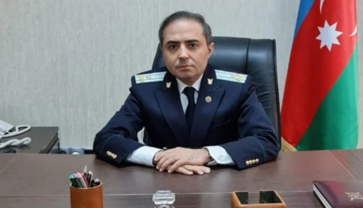 Sabunçu rayonunun sabiq prokuroru Strateji Obyektlərin Mühafizəsi Dövlət Agentliyində vəzifəyə təyin edilib
