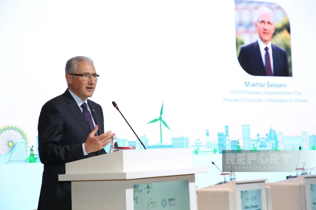 Muxtar Babayev: Azərbaycanın COP29-da irəli sürdüyü təşəbbüsləri 100-dən artıq ölkə dəstəkləyib