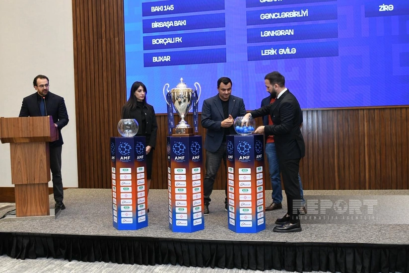 Minifutbol üzrə Azərbaycan çempionatının 2025/2026 mövsümünün püşkatma mərasimi keçirilib