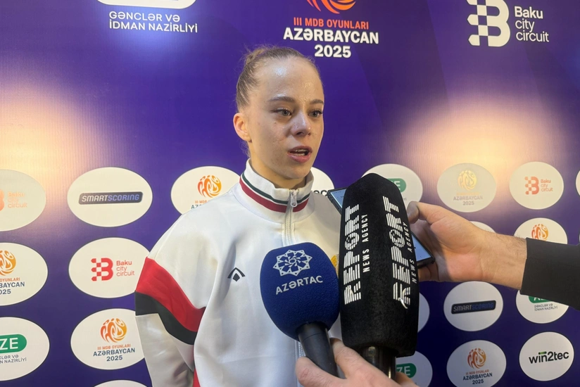 Belaruslu gimnast: III MDB Oyunlarında rəqiblərimiz çox çətin idi