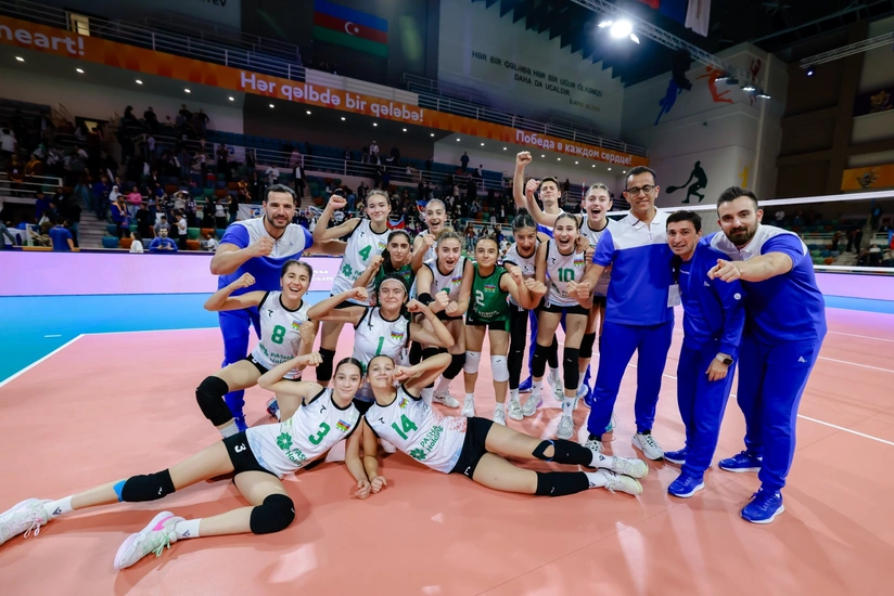 III MDB Oyunları: Azərbaycanın voleybol yığması yarımfinala yüksəlib