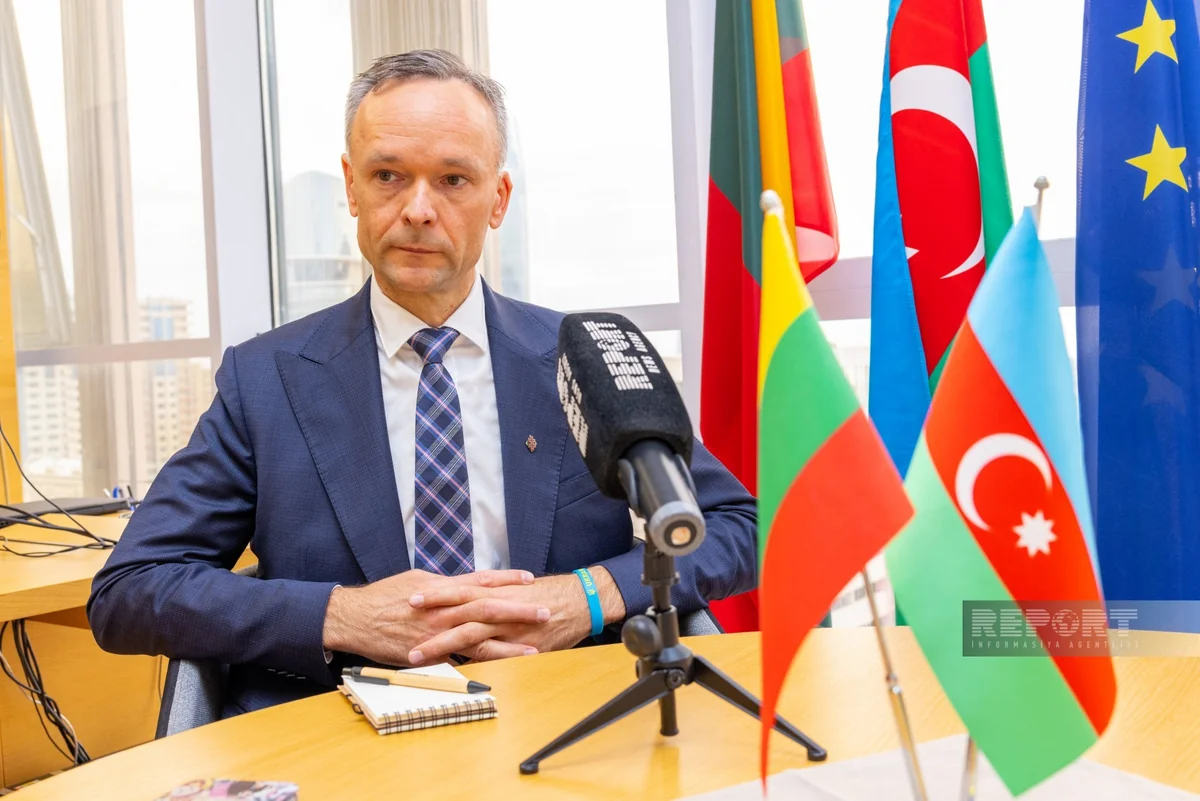 Litva səfiri: Klaypeda və Bakı limanları Avropa və Cənubi Qafqaz arasında vacib həlqə ola bilər