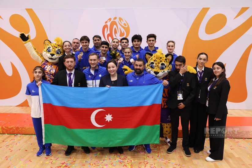 III MDB Oyunları: Azərbaycan batut gimnastikasında 6 medal qazanıb