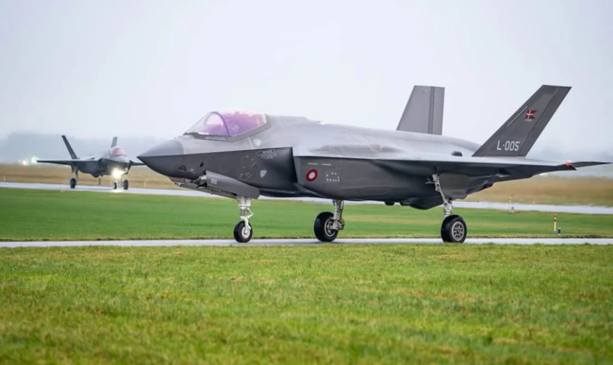 Дания привлекла два F-35 и фрегат для патрулирования на восточном фланге НАТО