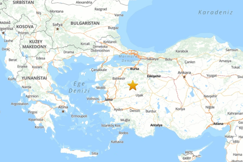 На западе Турции произошло землетрясение