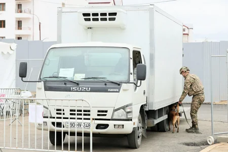 Xankəndində III MDB Oyunları zamanı polis əməkdaşları fasiləsiz xidməti davam etdirir