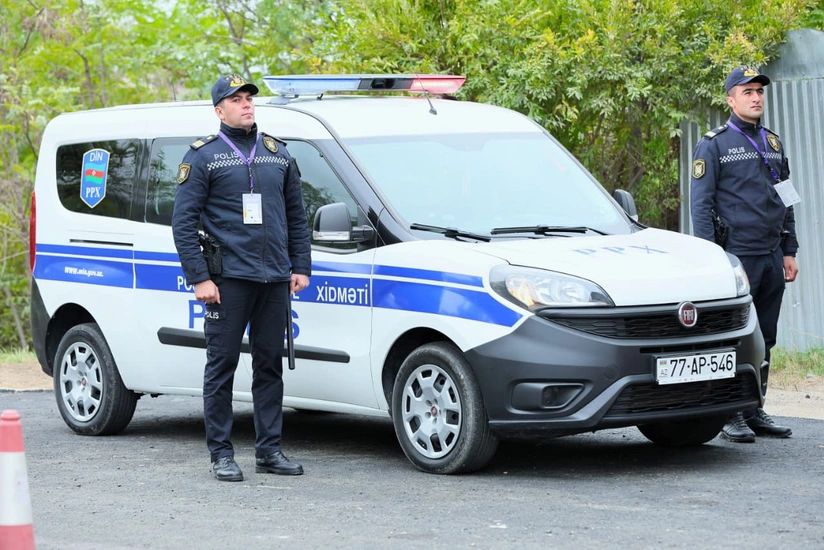Xankəndində III MDB Oyunları zamanı polis əməkdaşları fasiləsiz xidməti davam etdirir
