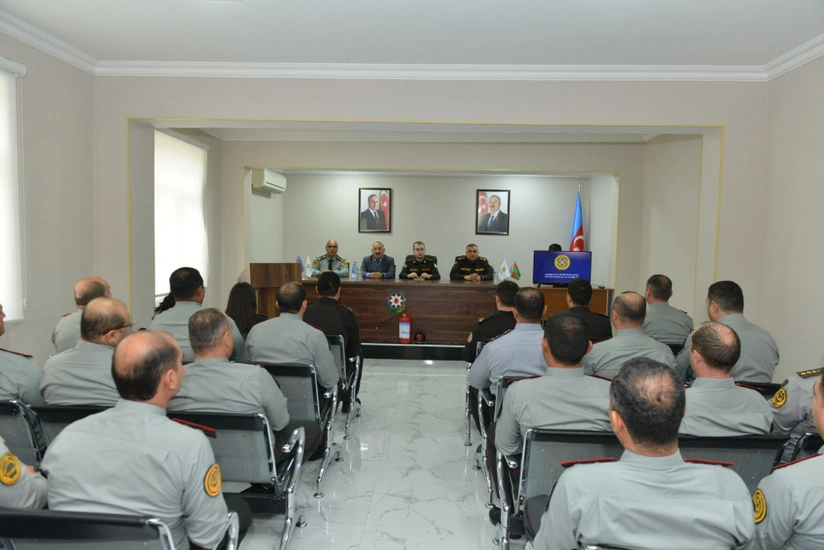 FHN cəzaçəkmə müəssisəsində təlim keçirib