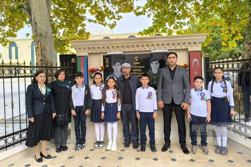 Mingəçevirdə şəhid bulağının açılışı olub