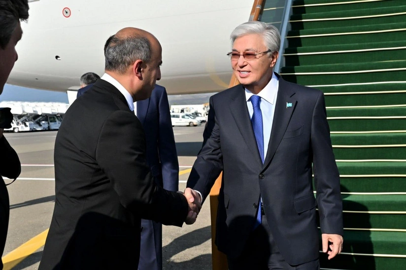 Tokayev TDT Sammitində iştirak üçün Qəbələyə gəlib