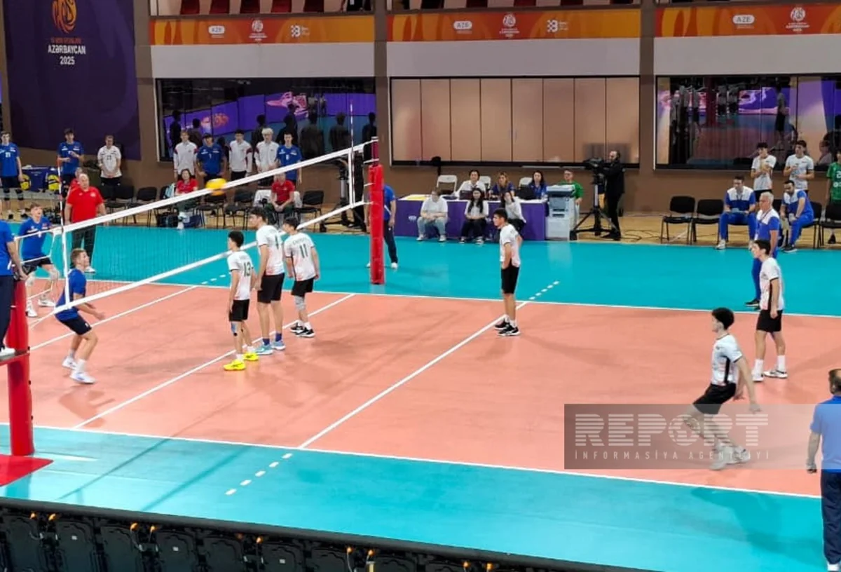 Azərbaycanın voleybol üzrə oğlanlardan ibarət U-17 millisi III MDB Oyunlarında 4-cü olub