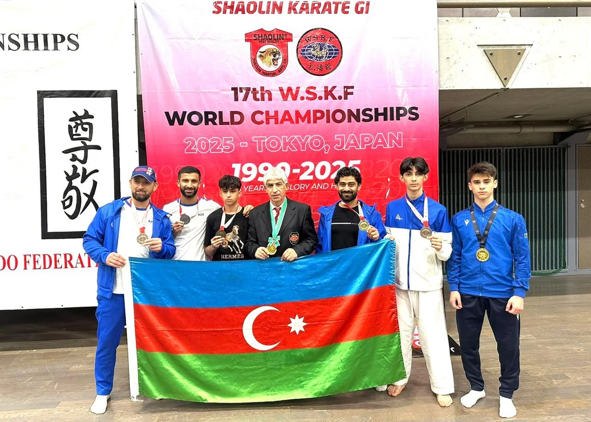 Azərbaycan karateçiləri dünya çempionatında 5 medal qazanıblar