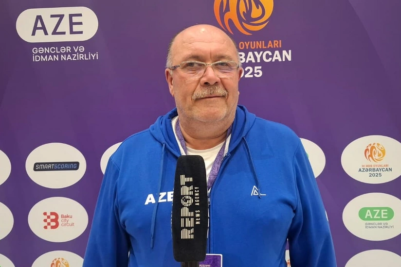 Azərbaycan qılıncoynatma millisinin baş məşqçisi: Ümidimiz böyükdür, sabah qızıl medal qazana bilərik