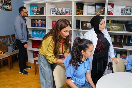 Şəkidə Balaca qəlblərlə böyük görüş layihəsi keçirilib