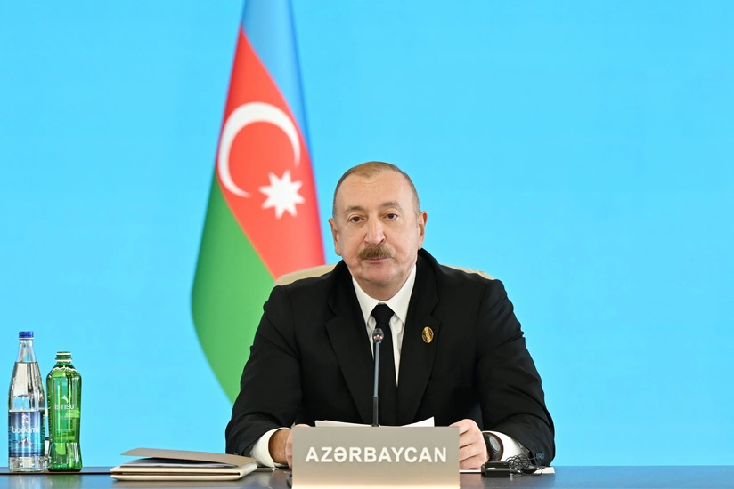 Qəbələdə TDT Dövlət Başçıları Şurasının Zirvə Görüşündə Prezident İlham Əliyev çıxış edib - YENİLƏNİB-4